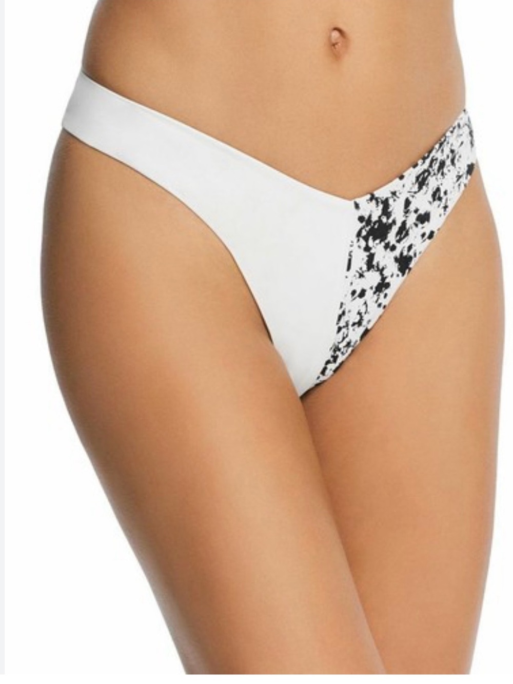 NWT-Onia White & Black Bikini Bottom
